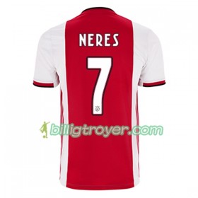 Billige Fotballdrakter AFC Ajax David Neres 7 Hjemmedraktsett 2019/20 Kortermet